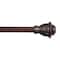 Kenney Mfg Kenney Fast Fit Weathered Brown Finn Curtain Rod 66 in. L X 120 in. L KN75243 - alternate 1